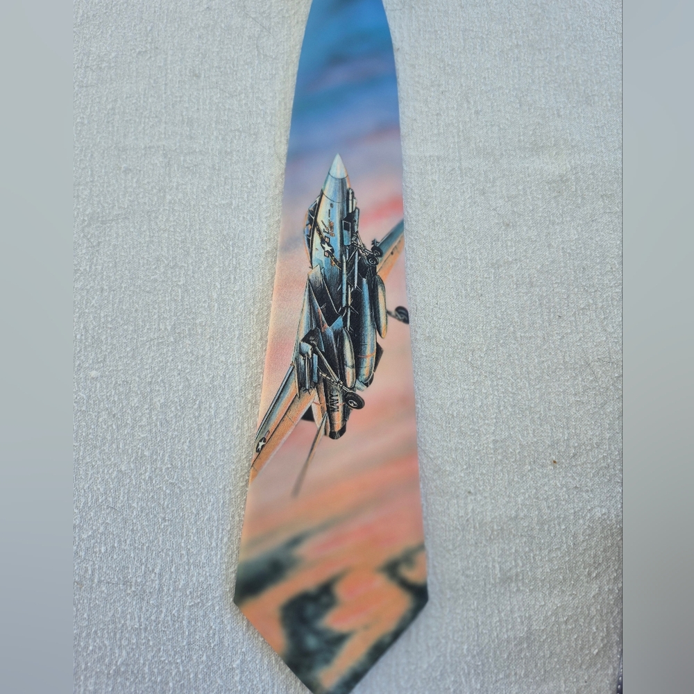 Ralph Marlin Jet Fighter Tie